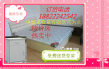 天津专卖板式家具床、加大1.8米1.5米双人床1.2单人床高低箱储物
