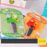 韩国MC可爱儿童圆头安全剪刀 卡通动物剪刀幼儿园 DIY手工剪纸刀