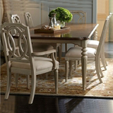美式乡村实木仿古餐桌简约后现代做旧餐桌欧式高端复古餐桌椅组合