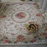 特价欧式田园客厅茶几地毯卧室床边地毯布艺环保薄款水洗日韩地毯