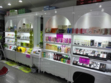 欧式烤漆化妆品展示柜美容护肤产品展柜陈列柜韩式日化香水甲油柜