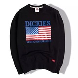 Dickies2016春季新款男装毛圈布Logo印花连帽套头卫衣161M30EC02