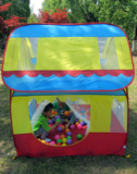 超大新款正品折叠儿童帐篷室内外游戏屋 海洋球池 益智小房子