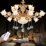 奢华欧式水晶灯吊灯现代简约客厅灯大气创意个性简欧卧室灯具餐厅