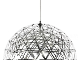 设计师灯饰北欧现代个性时尚创意不锈钢高档展会商业餐厅吊灯LED