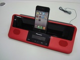 先锋/pioneer X-DS501-K/R 红黑iphone/ipad基座音响苹果专用音箱