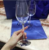 红酒杯刻字施华洛世奇水晶高脚杯定制带钻创意结婚生日情人节礼物