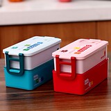 多层饭盒可微波饭盒餐盒 可微波饭盒餐盒 日式创意可爱便当盒