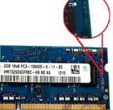 现代 海力士DDR3-1333MHZ 2G PC3-10600S笔记本内存条