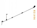 铝合金可收缩1.7米台钓竿鱼竿碳素竿支架台钓配件钓鱼竿配件
