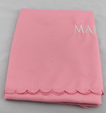 MK桌布 美容课桌布   带”MaryKay“绣字 粉色 绿色