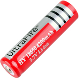 正品18650锂电池大容量3.7V强光 LED手电筒专用可充电原装保护板