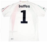 【官方正品】正版彪马意大利2010世界杯白色门将球衣 布冯1 特价