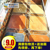 仿古砖400 400 地中海阳台砖拼花客厅防滑地砖 美式田园复古瓷砖