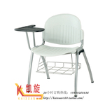 【凯旋家具正品】质量保证新款简易安装会议椅办公带写字板培训椅