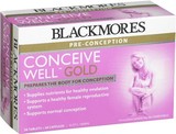 澳洲代购 Blackmores 孕前备孕/好孕黄金营养素56粒 优生优育
