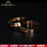 【Jeweonly】lover-18K玫瑰金钻石戒指情侣对戒I Darry Do Ring