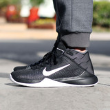Nike 耐克 Zoom Ascention 男子XDR黑白色篮球鞋 832234-001