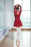 成人芭蕾舞练功衣女长袖舞蹈服体操服蕾丝舍宾服专业芭蕾连体裙