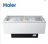 Haier/海尔 SC/SD-568 卧式岛柜 玻璃门冷藏冷冻转换 商用大冰柜