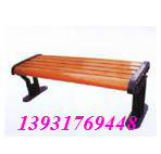 圆角木平凳休闲座椅子铸铁底座小区广场公园设施器材用品厂价直销