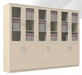 文件柜高柜木质资料柜档案柜书柜带锁广州板式家具办公室储物柜子