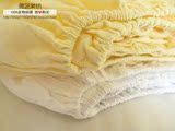 黄色白色全棉纯棉床笠单件1.5m1.8m2m床垫席梦思保护罩套床笠床罩