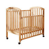 专柜双11英氏婴儿床ZE11322-8 原木小床实木床宝宝床 0-3岁