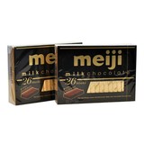批发 日本进口零食Meiji明治钢琴纯黑巧克力6盒/组*48盒/箱