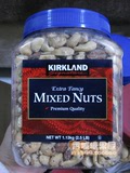 美国原装 Kirkland MIXED NUTS可兰 盐焗混合杂烩坚果仁1130