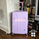 美国代购现货Samsonite新秀丽28寸拉杆行李箱扩展层清新粉嫩紫色