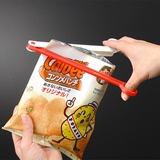 日本食品密封夹封口夹厨房食物保鲜夹零食夹塑料袋密封夹子薯片夹