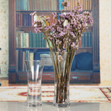 水培富贵竹花瓶玻璃透明大号客厅餐桌摆件装饰百合插花器简约促销