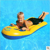 正品威龙加厚儿童充气冲浪板 游泳浮板浮床 游泳坐圈水上充气玩具