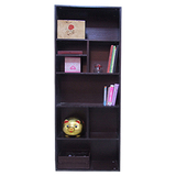 简易家具儿童书柜 宜家5层书架书柜书橱储物柜（现货出售）可加门