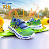Skechers斯凯奇男童鞋 儿童魔术贴运动鞋 新款防滑跑步鞋95344
