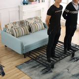 小户型布艺可折叠沙发床单人1米双人1.2米1.5米多功能两用可拆洗