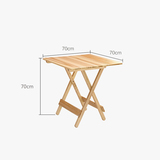 2016可折叠方桌简易餐桌便携实木户型桌子经济型原木欧式折叠桌