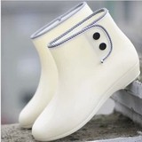 【天天特价】春秋果冻雨鞋短筒甜美雨鞋韩版防滑水鞋时尚胶鞋包邮