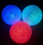 创意水晶小夜灯 七彩变色水晶球小夜灯 10cm直径球球灯