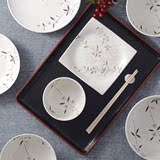日本进口美浓烧陶瓷碗 米饭碗面碗汤碗泡面碗 日式和风创意餐具