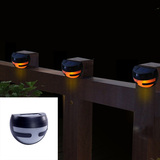 新款 2LED太阳能篱笆灯 宫廷风格 半圆型欧式户外装饰壁灯 围栏灯