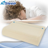AiSleep睡眠博士天然乳胶枕头 学生儿童青少年护颈枕头 成人低枕