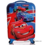 麦昆汽车总动员卡通儿童可坐拉杆箱旅行行李箱16 20寸男孩万向轮