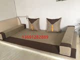 古典中式家具罗汉床垫五件套罗汉床垫子定做棕垫棉垫棉麻锦缎坐垫