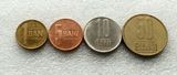 罗马尼亚硬币套币 最新版 4枚全套 流通好品
