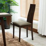 北欧现代全实木餐椅 德国进口榉木餐椅 简约咖啡厅酒店高端桌椅子