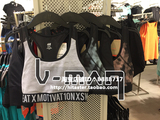 HM H＆M女装香港代购专柜正品夏季新款高腰短款露脐运动工字背心
