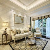 欧式宜家地毯时尚现代客厅茶几长方形地毯卧室床尾地毯 满铺订制