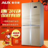 AUX/奥克斯298/406L四门冰箱三门多门式节能对开门双门电冰箱家用